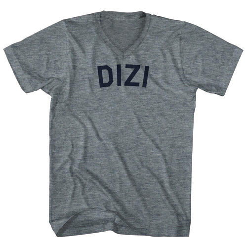 Dizi Tri-Blend V-neck Womens Junior Cut T-shirt product image 1