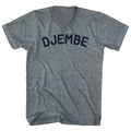Djembe Tri-Blend V-neck Womens Junior Cut T-shirt product image 1