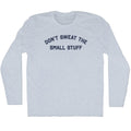 Don't Sweat The Small Stuff Men's Tri-Blend Long Sleeve product image 1