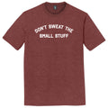Don't Sweat The Small Stuff Mens Tri-Blend DTG T-shirt product image 1
