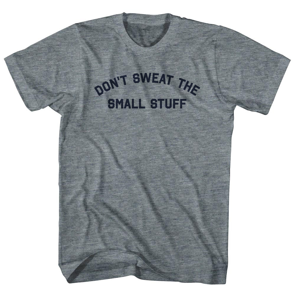 Don't Sweat The Small Stuff Womens Tri-Blend Junior Cut product image 1