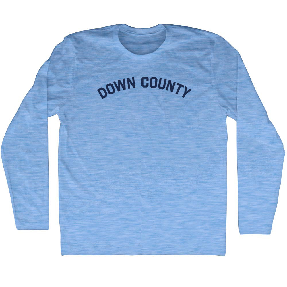 Down County Men's Tri-Blend Long Sleeve T-shirt product image 1
