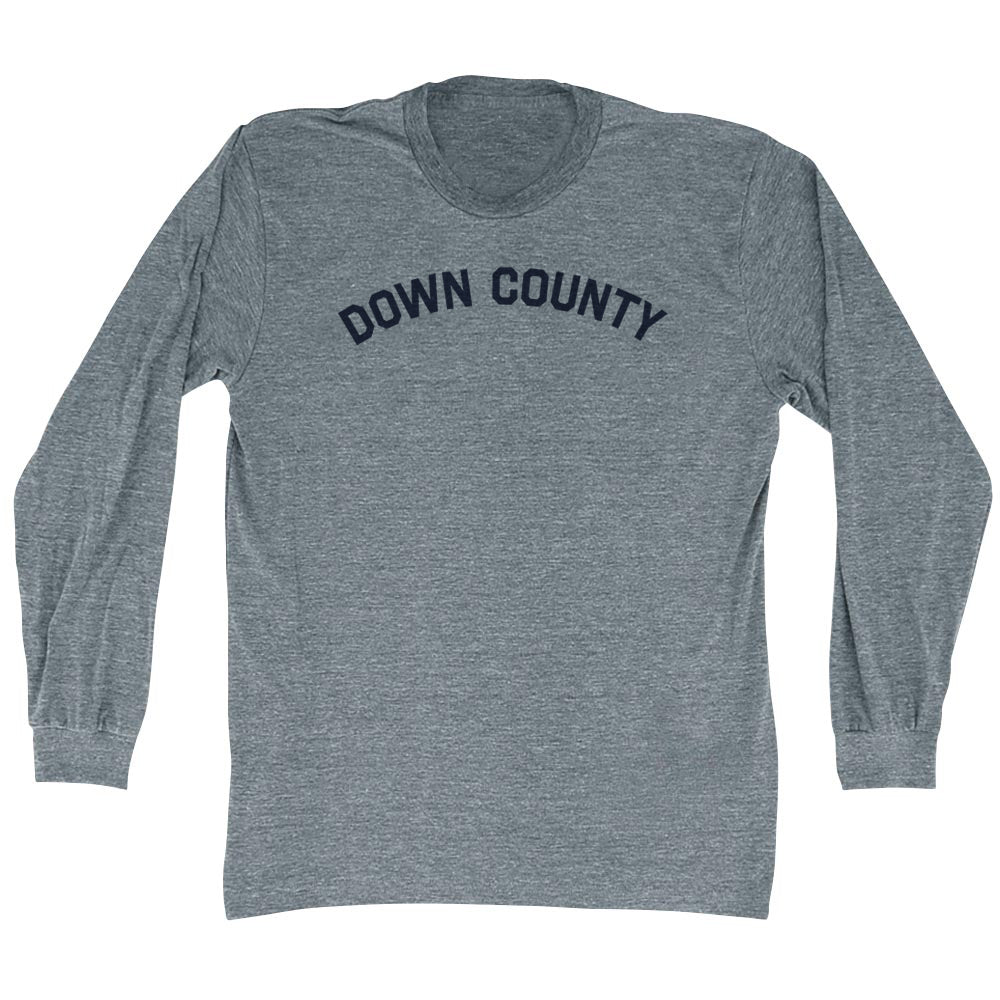 Down County Men's Tri-Blend Long Sleeve T-shirt product image 1