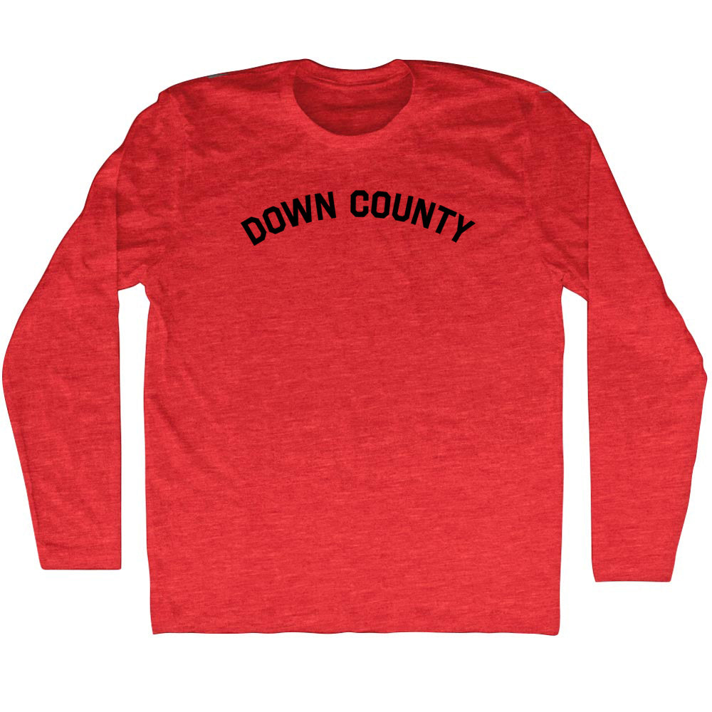 Down County Men's Tri-Blend Long Sleeve T-shirt product image 1