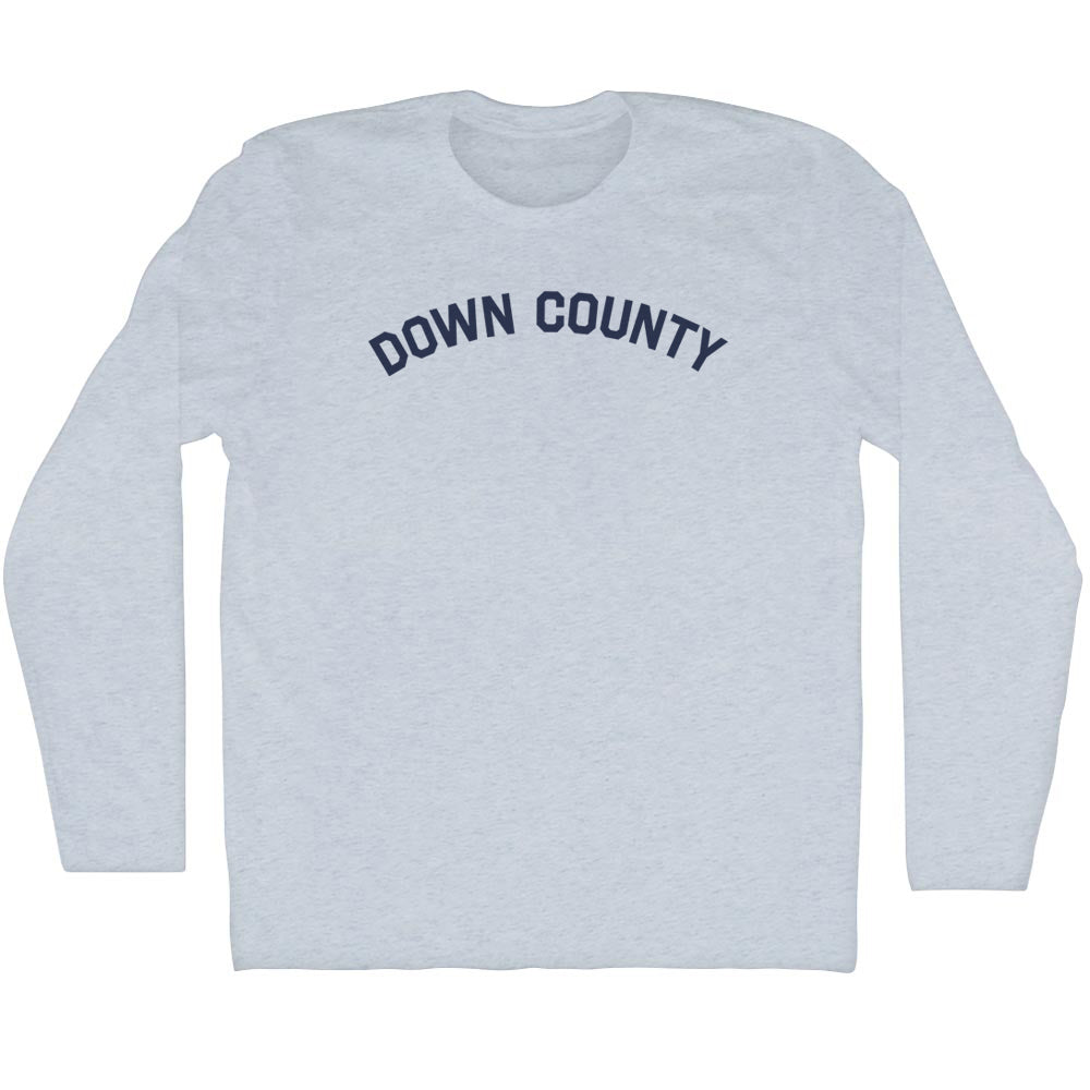 Down County Men's Tri-Blend Long Sleeve T-shirt product image 1