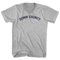 Down County Men's Cotton V-neck T-shirt product image 1