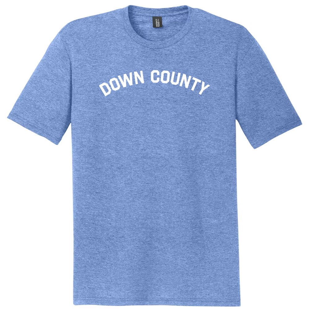 Down County Mens Tri-Blend DTG T-shirt product image 1