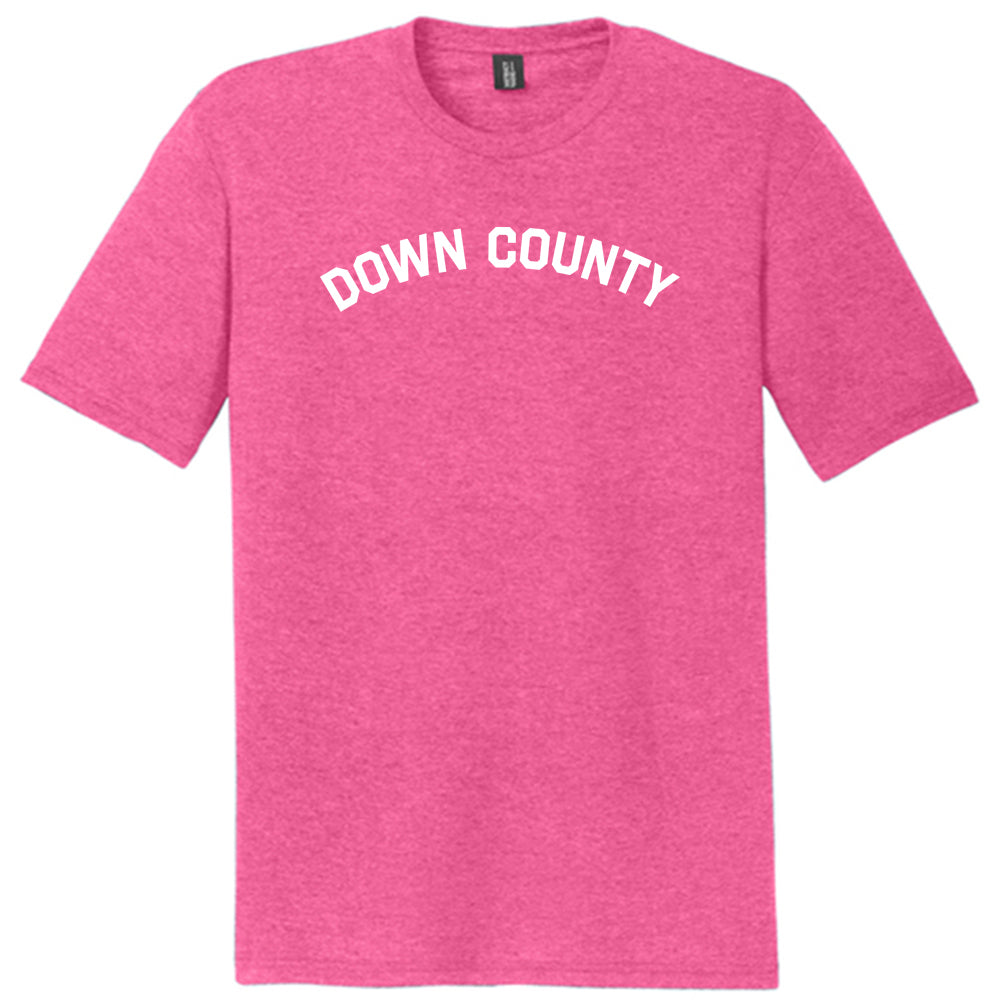 Down County Mens Tri-Blend DTG T-shirt product image 1