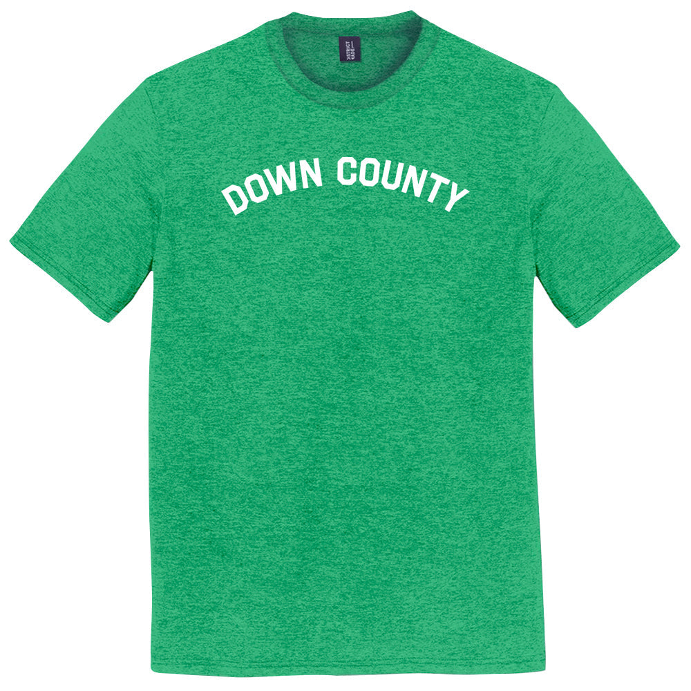 Down County Mens Tri-Blend DTG T-shirt product image 1
