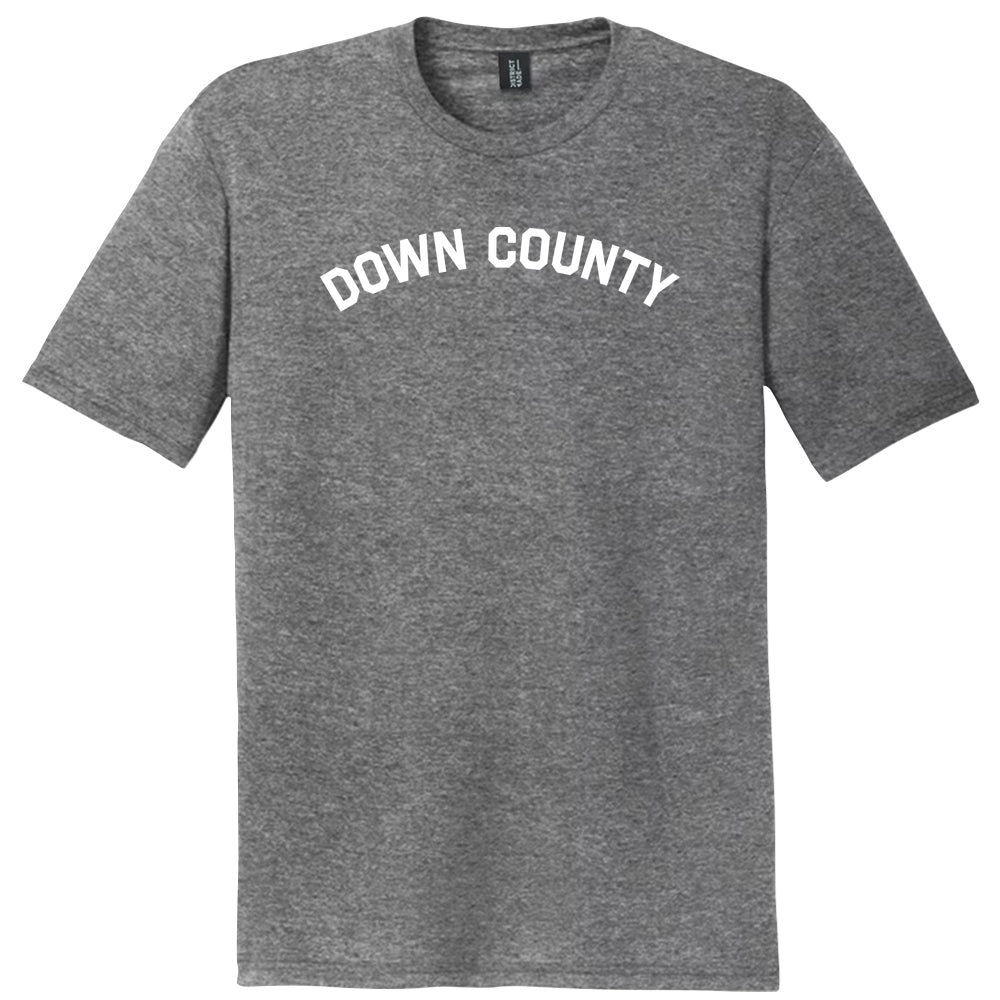 Down County Mens Tri-Blend DTG T-shirt product image 1