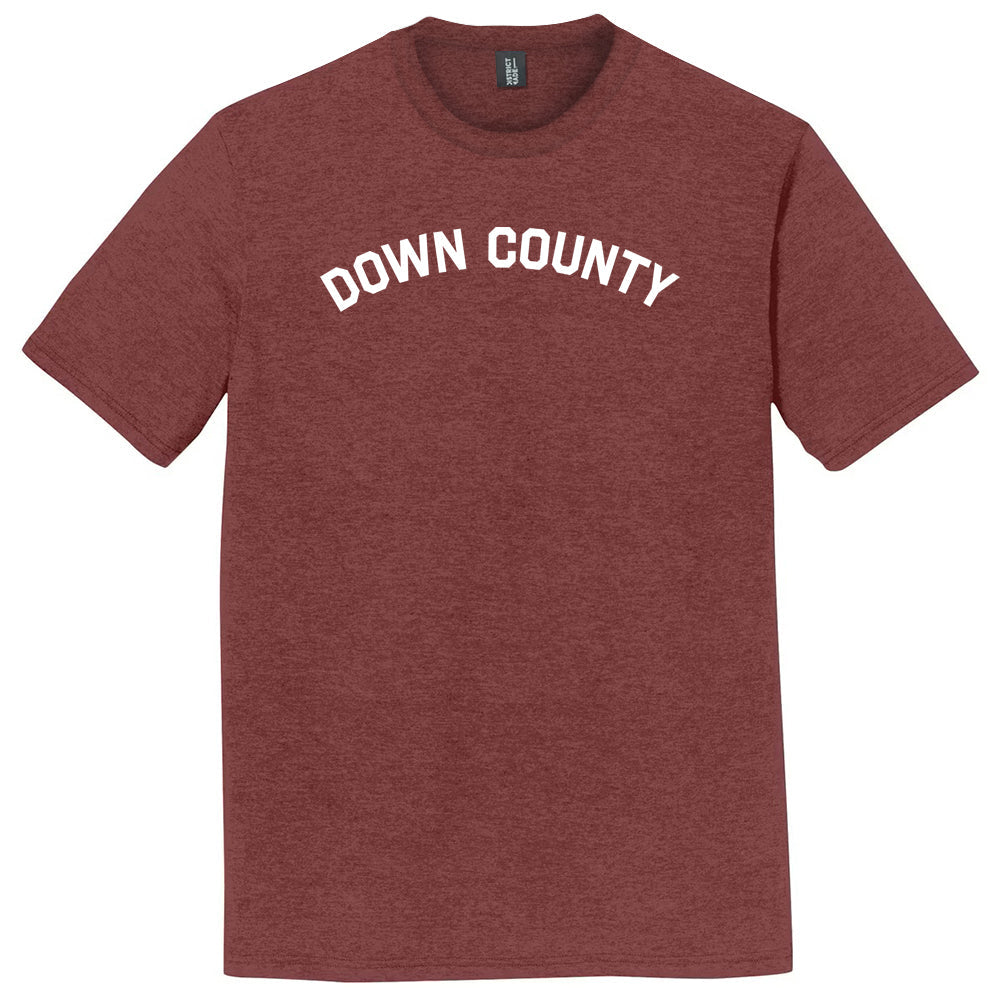 Down County Mens Tri-Blend DTG T-shirt product image 1