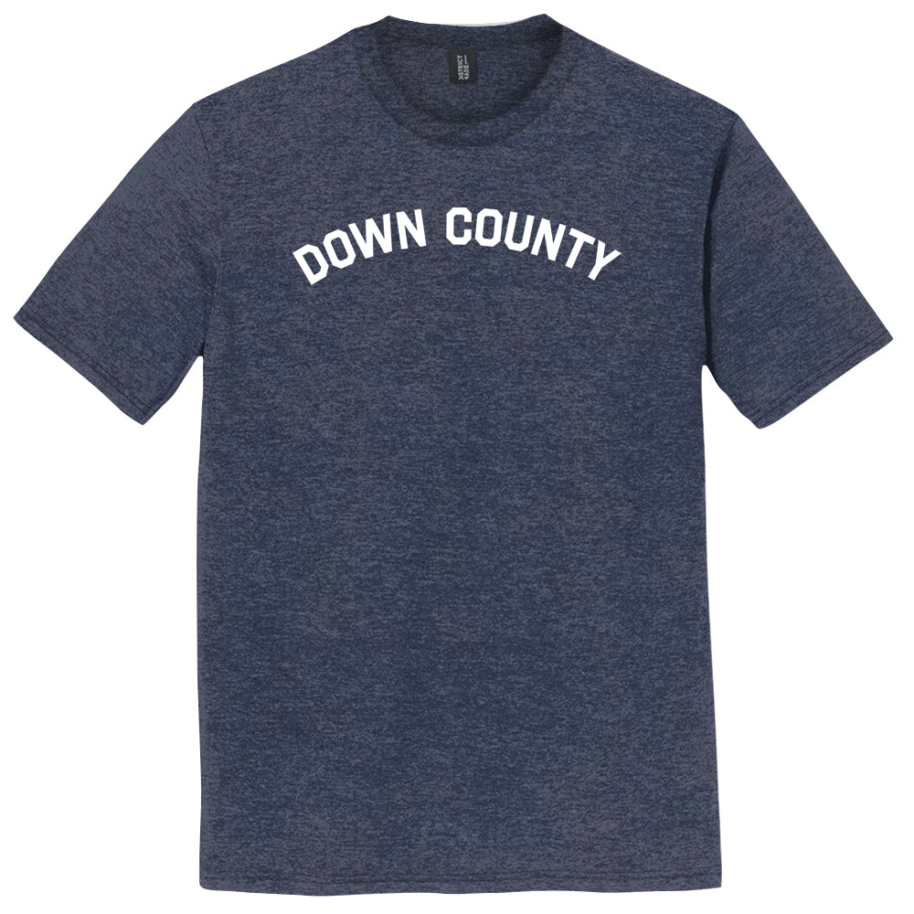 Down County Mens Tri-Blend DTG T-shirt product image 1