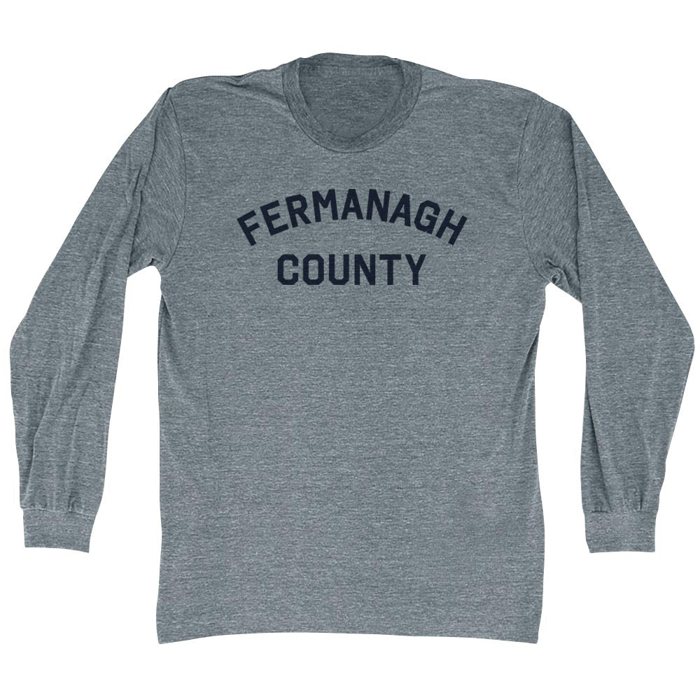 Fermanagh County Men's Tri-Blend Long Sleeve T-shirt product image 1