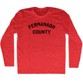 Fermanagh County Men's Tri-Blend Long Sleeve T-shirt product image 1