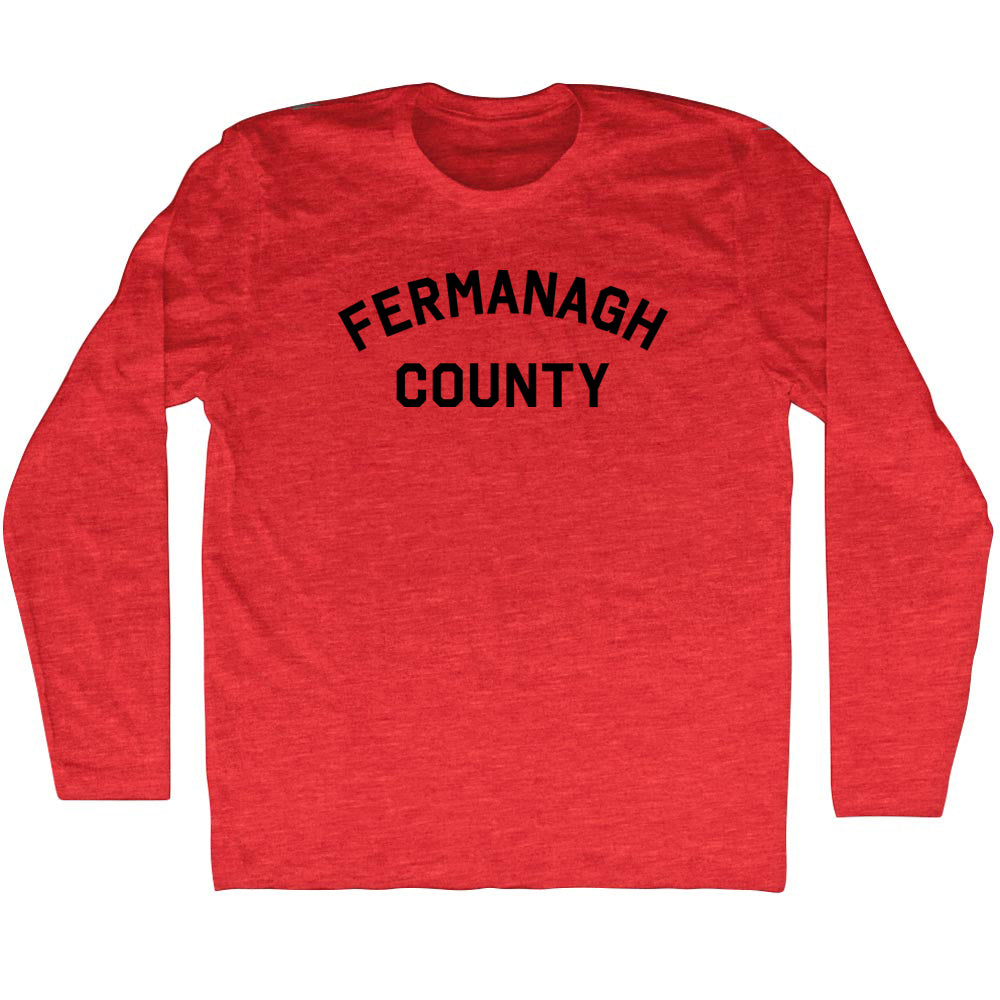 Fermanagh County Men's Tri-Blend Long Sleeve T-shirt product image 1