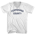 Fermanagh County Men's Cotton V-neck T-shirt product image 1