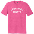 Fermanagh County Mens Tri-Blend DTG T-shirt product image 1