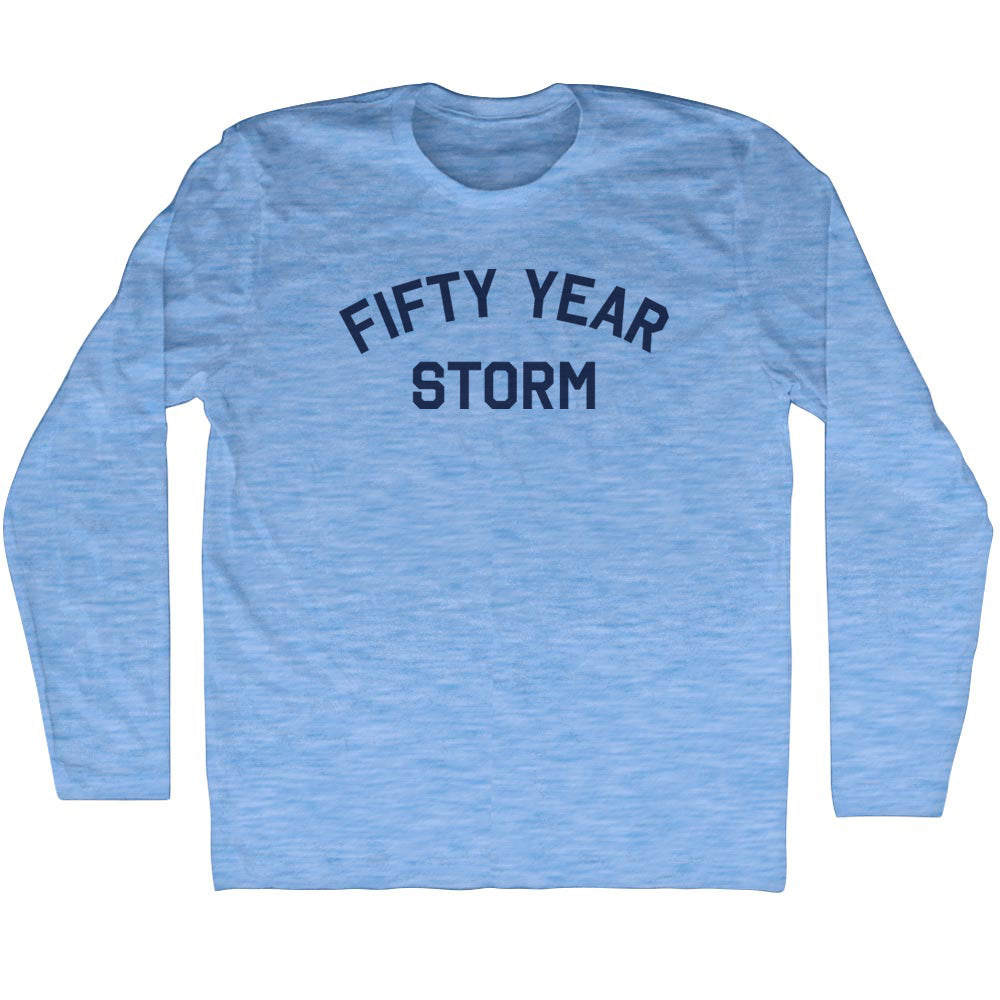 Fifty Year Storm Men's Tri-Blend Long Sleeve T-shirt product image 1