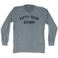 Fifty Year Storm Men's Tri-Blend Long Sleeve T-shirt product image 1