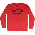 Fifty Year Storm Men's Tri-Blend Long Sleeve T-shirt product image 1