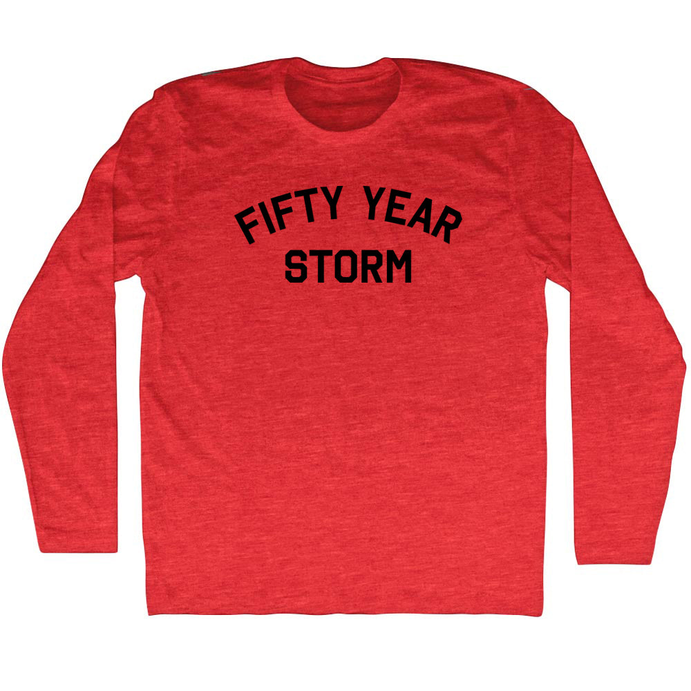 Fifty Year Storm Men's Tri-Blend Long Sleeve T-shirt product image 1