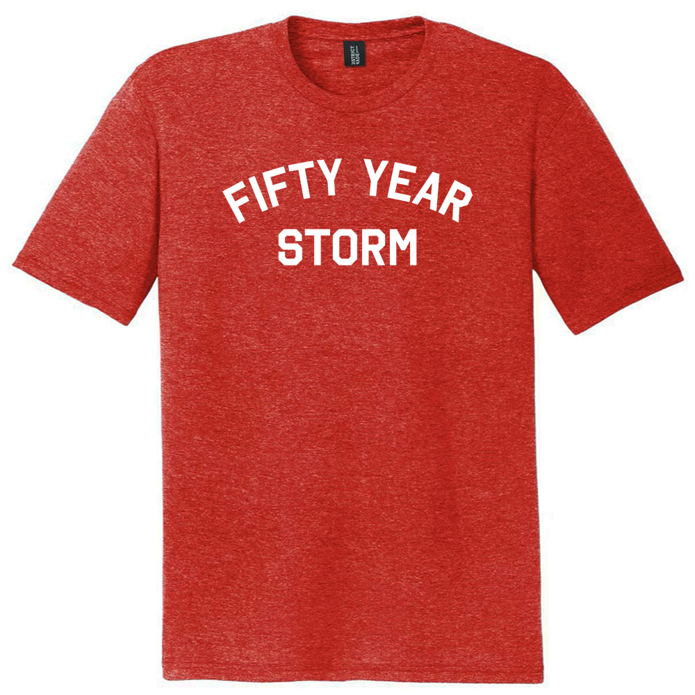 Fifty Year Storm Mens Tri-Blend DTG T-shirt product image 1