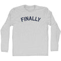 Finally Men's Cotton Long Sleeve T-shirt product image 1