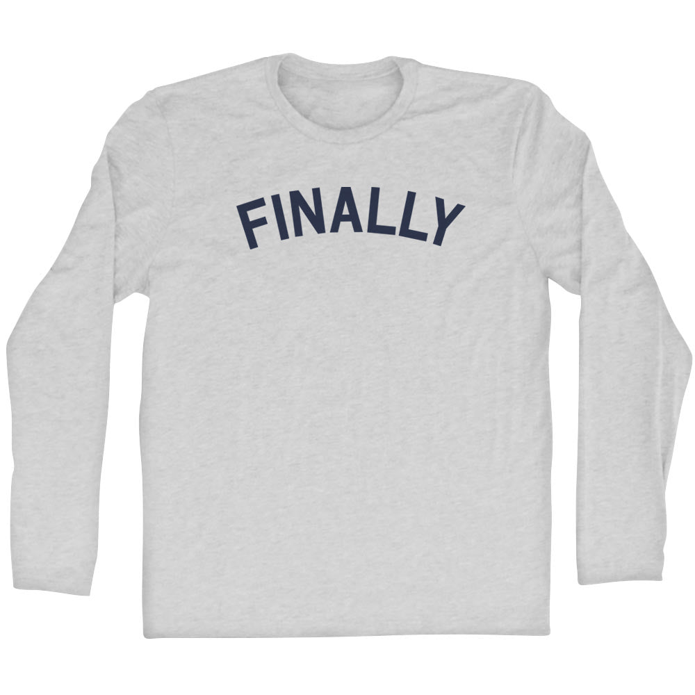 Finally Men's Cotton Long Sleeve T-shirt product image 1
