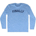Finally Men's Tri-Blend Long Sleeve T-shirt product image 1