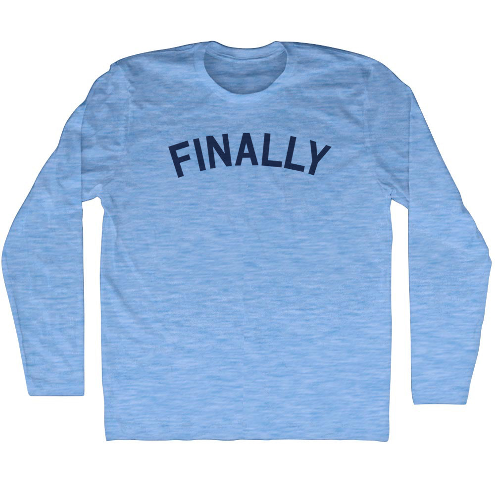 Finally Men's Tri-Blend Long Sleeve T-shirt product image 1