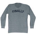 Finally Men's Tri-Blend Long Sleeve T-shirt product image 1