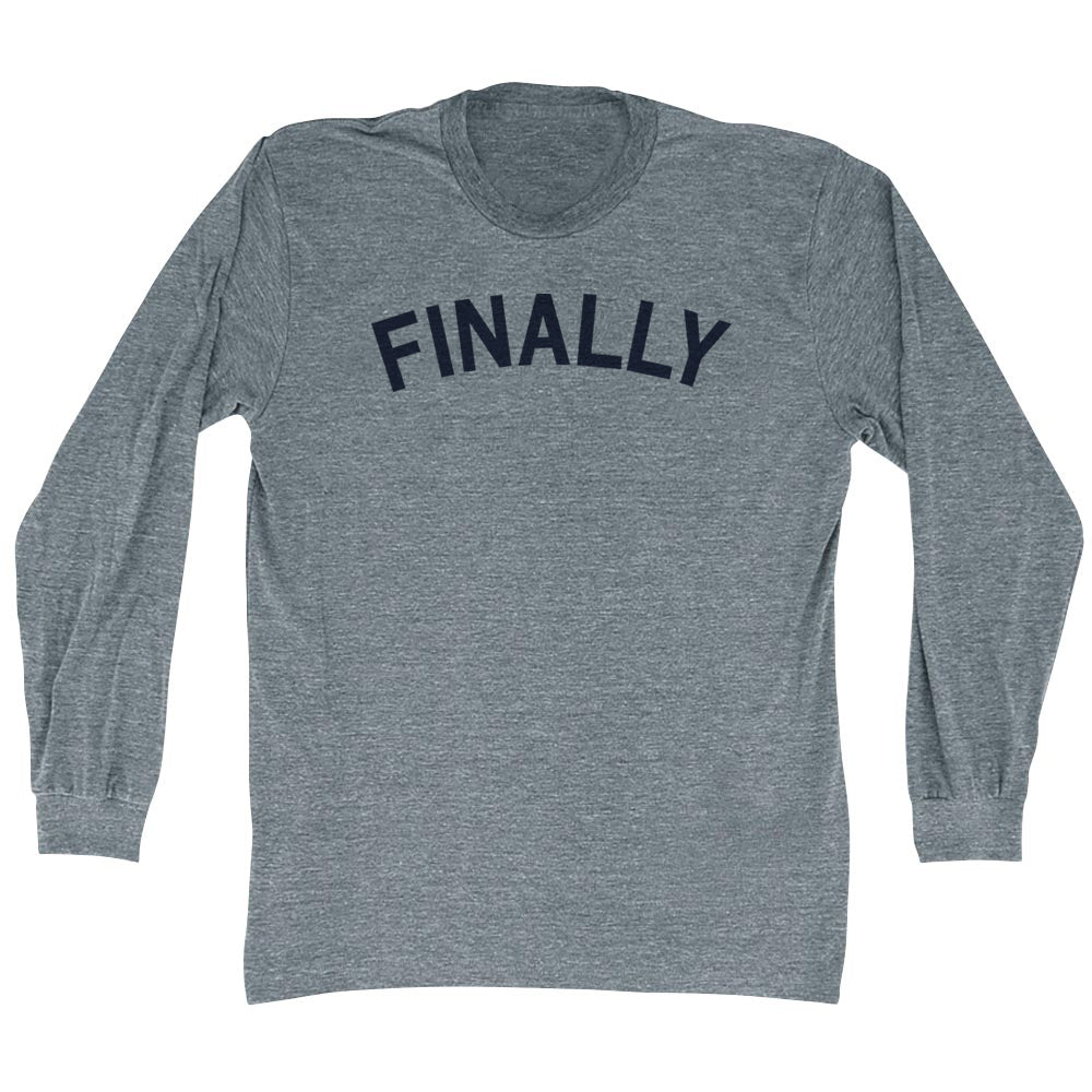 Finally Men's Tri-Blend Long Sleeve T-shirt product image 1