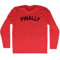 Finally Men's Tri-Blend Long Sleeve T-shirt product image 1