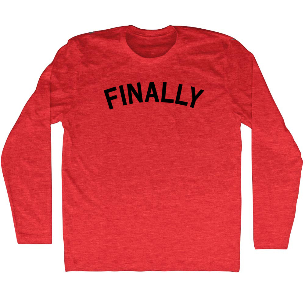 Finally Men's Tri-Blend Long Sleeve T-shirt product image 1
