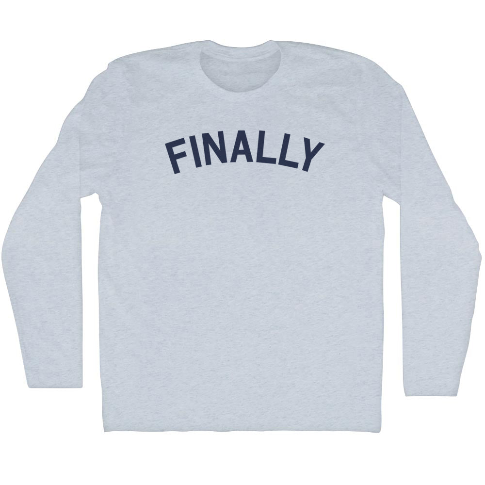Finally Men's Tri-Blend Long Sleeve T-shirt product image 1