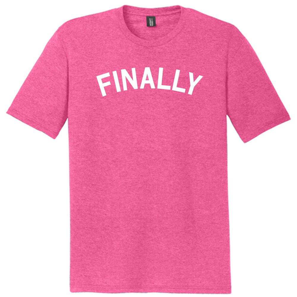 Finally Mens Tri-Blend DTG T-shirt product image 1