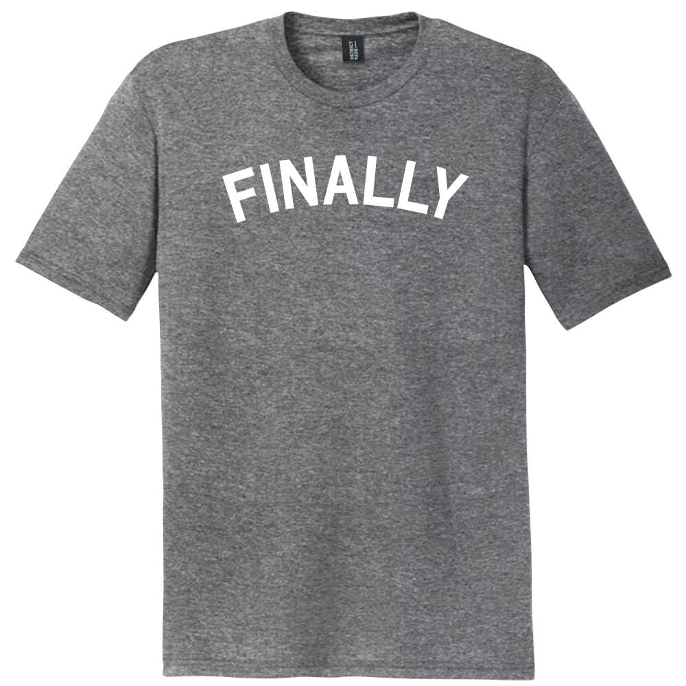 Finally Mens Tri-Blend DTG T-shirt product image 1