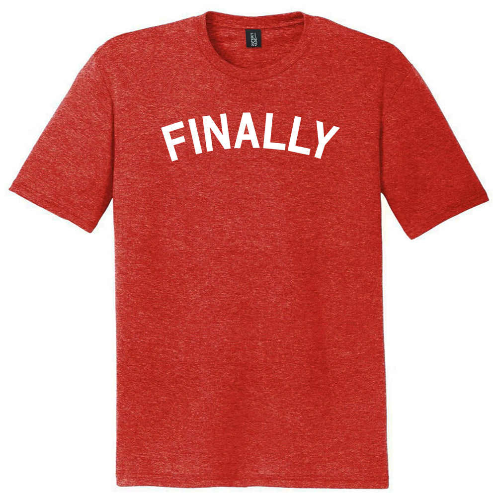 Finally Mens Tri-Blend DTG T-shirt product image 1