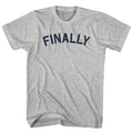 Finally Womens Cotton Junior Cut T-Shirt Grey product image 1