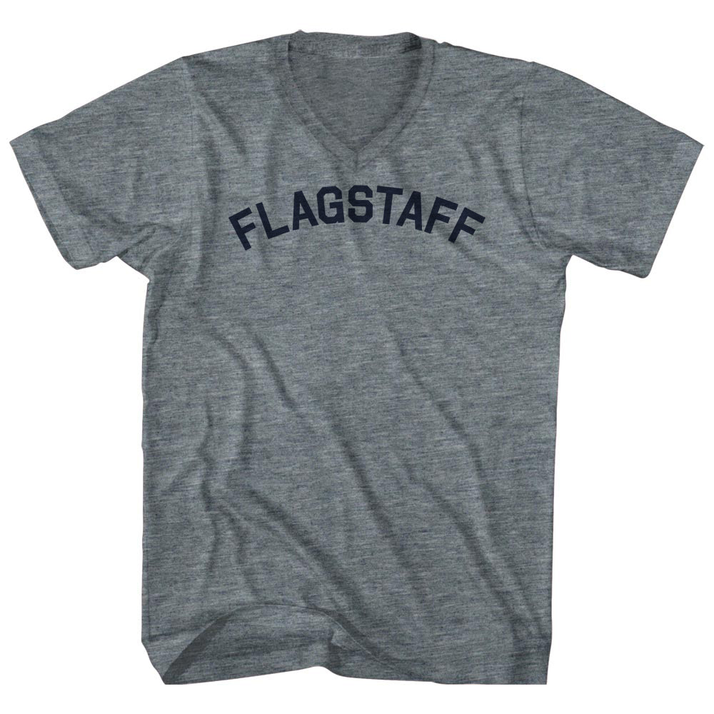 Flagstaff Men's Tri-Blend V-neck T-shirt product image 1