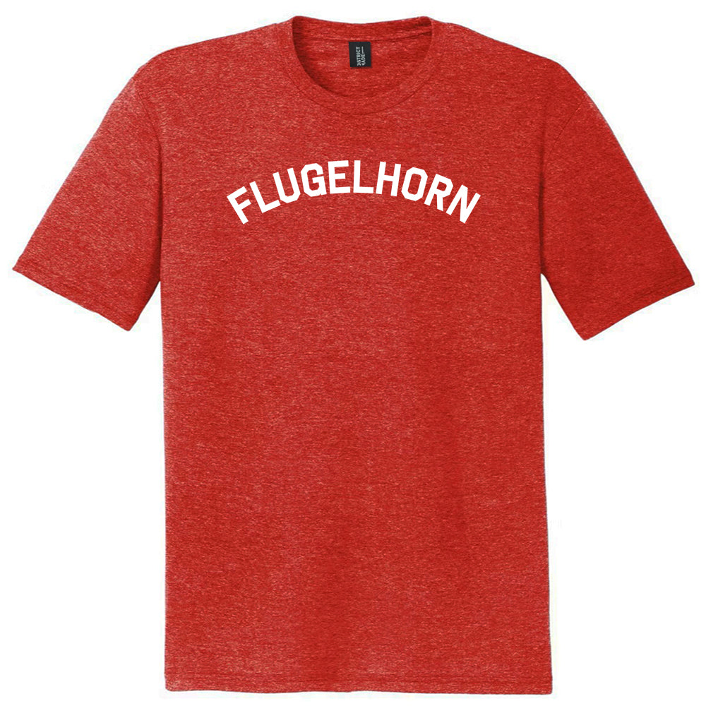 Flugelhorn Mens Tri-Blend DTG T-shirt product image 1