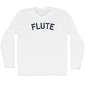 Flute Men's Cotton Long Sleeve T-shirt product image 1
