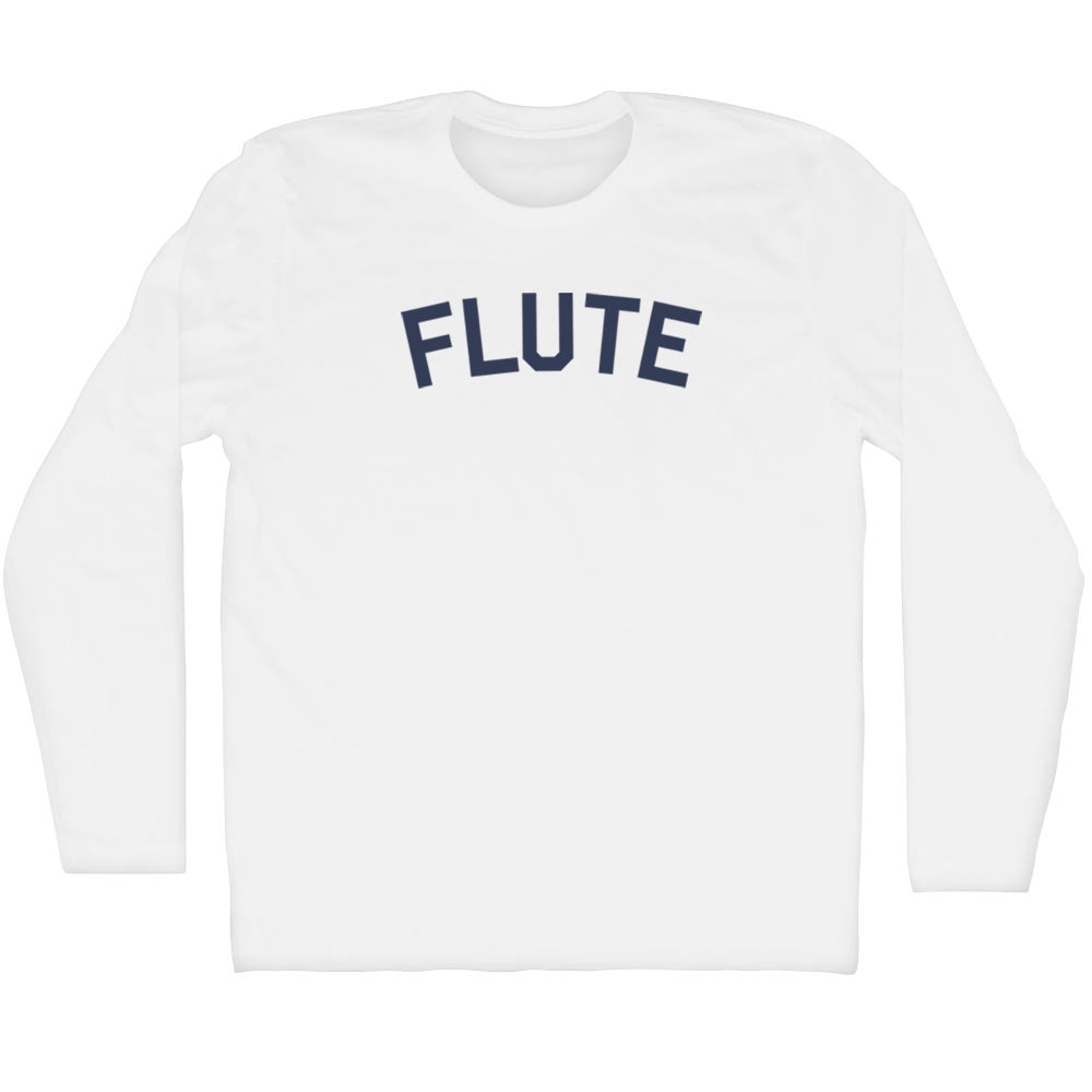 Flute Men's Cotton Long Sleeve T-shirt product image 1
