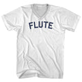 Flute Men's Cotton V-neck T-shirt product image 1