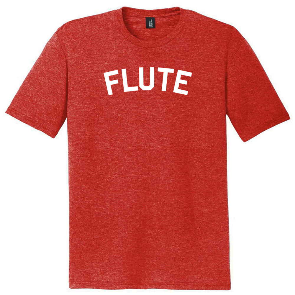 Flute Mens Tri-Blend DTG T-shirt product image 1