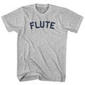 Flute Womens Cotton Junior Cut T-Shirt Grey product image 1