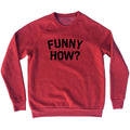 Funny How Men's Tri-Blend Sweatshirt product image 1