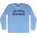 The North Remembers Men's Tri-Blend Long Sleeve T-shirt product image 1