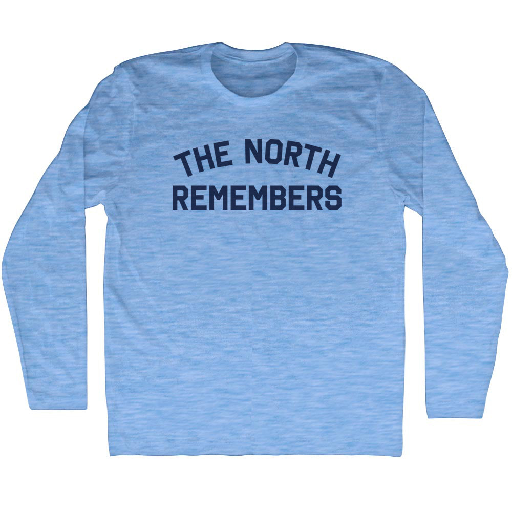 The North Remembers Men's Tri-Blend Long Sleeve T-shirt product image 1