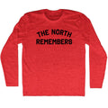 The North Remembers Men's Tri-Blend Long Sleeve T-shirt product image 1